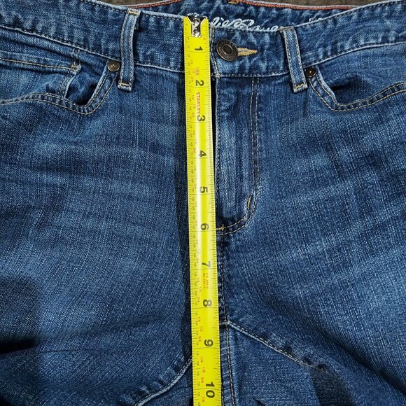 Eddie Bauer Slightly Curvy Bootcut Jeans Blue Size 8 - Picture 5 of 11